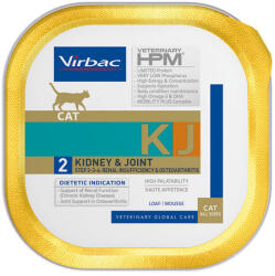Virbac HPM Cat Kidney Joint Support KJ2 alutálkás macskaeledel 85g - pegazusallatpatika