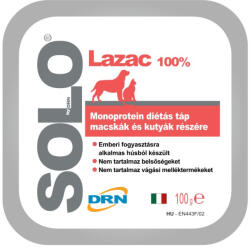 DRN Hypoallergen pástétom lazac 100g - pegazusallatpatika