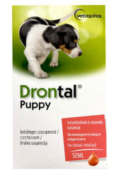 Drontal Puppy féreghajtó oldat kölyköknek 50ml - pegazusallatpatika