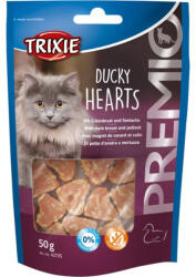 TRIXIE 42705 Premio Hearts Kacsás lazacos falatkák 50g