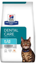 Hill's Feline t/d gyógytáp 1, 5kg