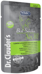 Dr.Clauder's Best Selection No3 bárány&nyúl amaránttal - Hair&Skin alutasakos eledel macskának 85g - pegazusallatpatika