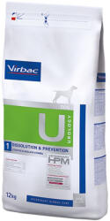 Virbac Dog Urology Dissolution & Prevention U1 gyógytáp 12kg - pegazusallatpatika