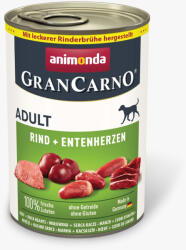 Animonda GranCarno Adult Marha-kacsaszív 400g (82746) - pegazusallatpatika