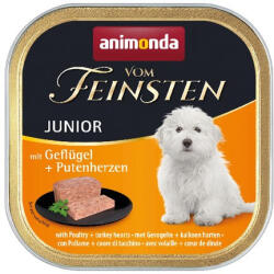  Animonda Vom Feinsten Junior 22x150g szárnyas-pulykaszív alutálkás(82973) - pegazusallatpatika