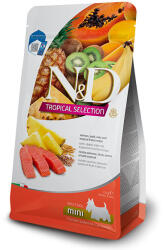  N&D Dog Tropical Selection Adult Mini lazac, tönkölybúza, zab, trópusi gyümölcsök száraztáp kutyának 5kg