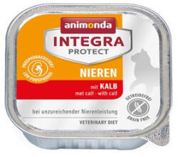 Animonda Integra Protect Nieren Borjú 100g - alutálcás vesebeteg macskáknak (86615) - pegazusallatpatika