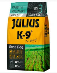 Julius-K9 GF Race Dog Adult Nyúl rozmaring száraztáp 340g