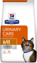 Hill's Feline s/d Urinary Care gyógytáp 3kg - pegazusallatpatika