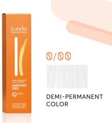 Londa Professional Demi Permanent Color Creme 60 ml gazdag krémes hajfesték 0/00 Clear