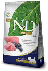 N&D Prime Adult mini lamb & blueberry (bárány-áfonya) száraz kutyatáp 2, 5kg - pegazusallatpatika
