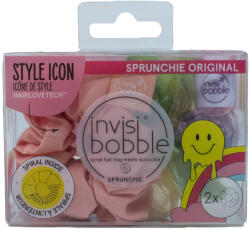 Invisibobble Sprunchie Duo Retro Dreamin Hue-Man Love