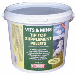 Equimins Tip Top vitamin - Tip Top koncentrált vitamin pellett 1kg