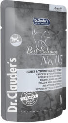 Dr.Clauder's Best Selection No5 csirke&tonhal spenóttal - Intestinal alutasakos eledel macskának 85g - pegazusallatpatika