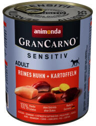 Animonda GranCarno Sensitiv Adult csirke, burgonya 800g (82419) - pegazusallatpatika