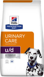 Hill's Canine u/d gyógytáp 4kg - pegazusallatpatika