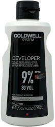 Goldwell System Cream Developer Lotion Topchic 1000 mL krém oxidálószer 9% 30 Vol