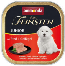  Animonda Vom Feinsten Junior 22x150g marha-szárnyas alutálkás (82972) - pegazusallatpatika