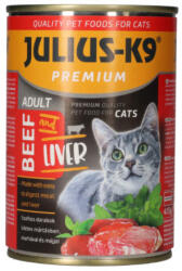  Julius K-9 cat adult konzerv marha és máj 415g - pegazusallatpatika