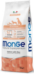 Monge Puppy&Junior All Breeds Monoprotein lazac-rizs száraztáp kutyának 15kg - pegazusallatpatika