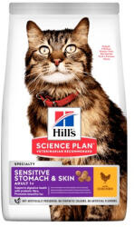 Hill's SP Feline Adult Sensitive Stomach & Skin száraz eledel 7kg