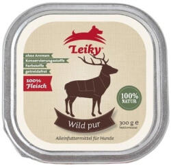 Leiky 100% vadhús és belsőségek alutálkás eledel kutyának 300g