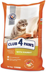  Club 4 Paws Premium szárazeledel felnőtt macskáknak nyúllal 300g