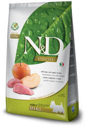 N&D Prime Adult mini wild boar & apple (vaddisznó-alma) száraz kutyatáp 800g - pegazusallatpatika
