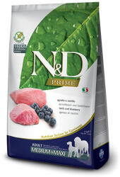 N&D Prime Adult medium & maxi Lamb & Blueberry (bárány-áfonya) száraz kutyatáp 2, 5kg - pegazusallatpatika