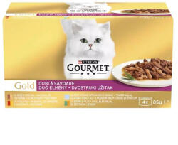 Gourmet macska konzerv duo élmény 4x85g - pegazusallatpatika