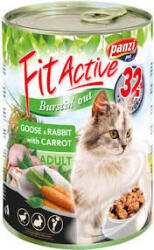  FitActive Cat Adult liba, nyúl, sárgarépa konzerv 415g
