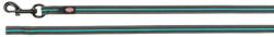 TRIXIE 207558 Fusion Tracking Leash - nyomkövető póráz (szürke, óceánkék) kutyák részére (M-XL) 15m/17mm