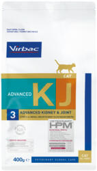 Virbac HPM Cat Kidney Joint Support KJ3 diétás eledel macskáknak 400g - pegazusallatpatika