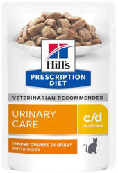 Hill's Feline c/d Pouches Chicken alutasak 85g - pegazusallatpatika