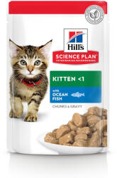 Hill's SP Feline Kitten with Ocean Fish alutasakos 12x85g - pegazusallatpatika