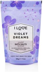 I Love Cosmetics Violet Dreams Bath Salts 500 g