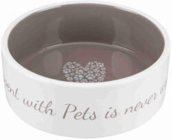 TRIXIE 25055 Pet's Home kerámia tál 1, 4l/20cm, krém
