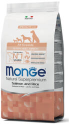 Monge Puppy&Junior All Breeds Monoprotein lazac-rizs száraztáp kutyának 2, 5kg