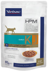 Virbac HPM Cat Early Kidney Joint Support KJ1 alutasakos eledel 85g - pegazusallatpatika