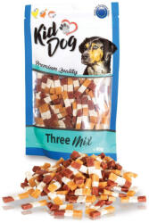 KIDDOG Three Mix - csirke, kacsa, tőkehal jutalomfalat kutyák részére 80g - pegazusallatpatika