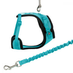 TRIXIE 41890 Mesh Y-Harness set - hám szett macskák részére (39-60 cm/10mm, póráz 1m) - pegazusallatpatika