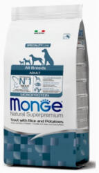 Monge Adult Monoprotein pisztráng és rizs száraz eledel 2, 5kg - pegazusallatpatika