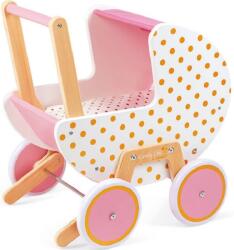 Janod Candy Chic carucior din lemn pentru papusi (J05886)