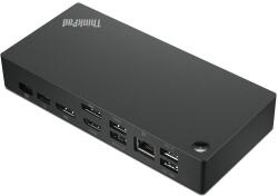 Lenovo 40AY0090SA ThinkPad Docking Station Universală USB-C 4K Ultra HD 90W Alimentare (40AY0090SA)