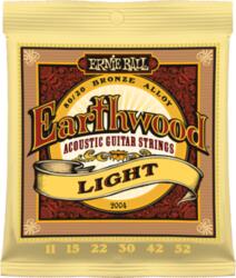 ERNIE BALL - Earthwood Bronze Light 11-52 Akusztikus Gitárhúr készlet