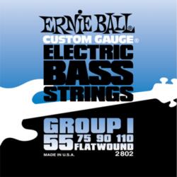 ERNIE BALL - Flatwound Bass Group I 55-110 Basszusgitárhúr készlet