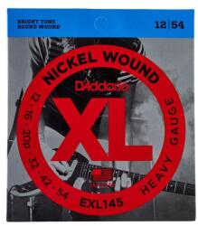 D'ADDARIO - EXL145 Nickel Wound Heavy Gauge 12-54 elektromos gitárhúr