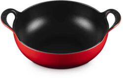 Le Creuset - Öntöttvas Balti tál (wok) 24cm piros