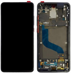Xiaomi Mi 9T / 9T Pro / Redmi K20 / K20 Pro fekete LCD kijelző érintővel és kerettel (OLED)