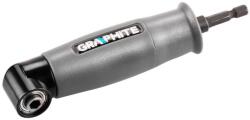 GRAPHITE Sarok adapter 90°, akkus fúrókhoz, 1/4 (6, 35mm) mágneses befogó, jobb és bal forgásirány | GRAPHITE 55H931 (55H931)